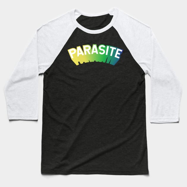 Parasite Baseball T-Shirt by Sthickers